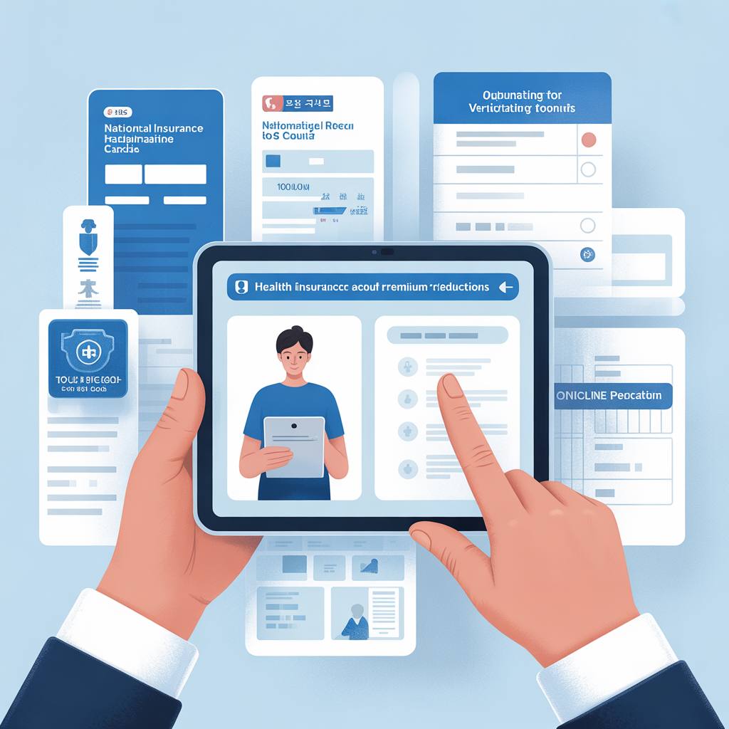 2025년 건강보험료 감면신청 방법
