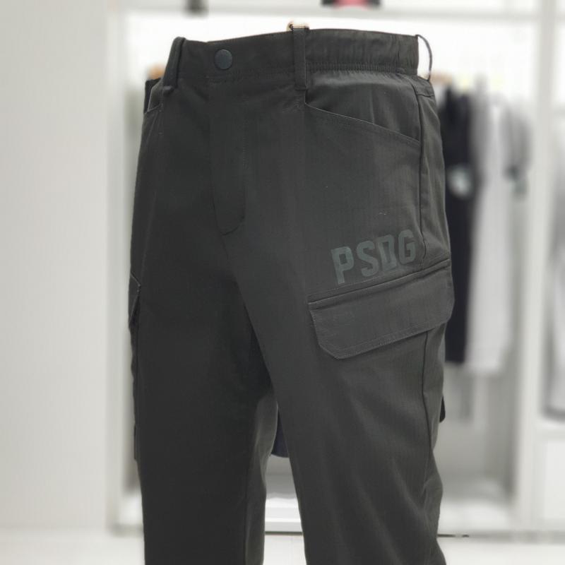 파사디골프웨어 남성 여름 테잎 배색 카고 바지 SQ21YMSL456MPKS