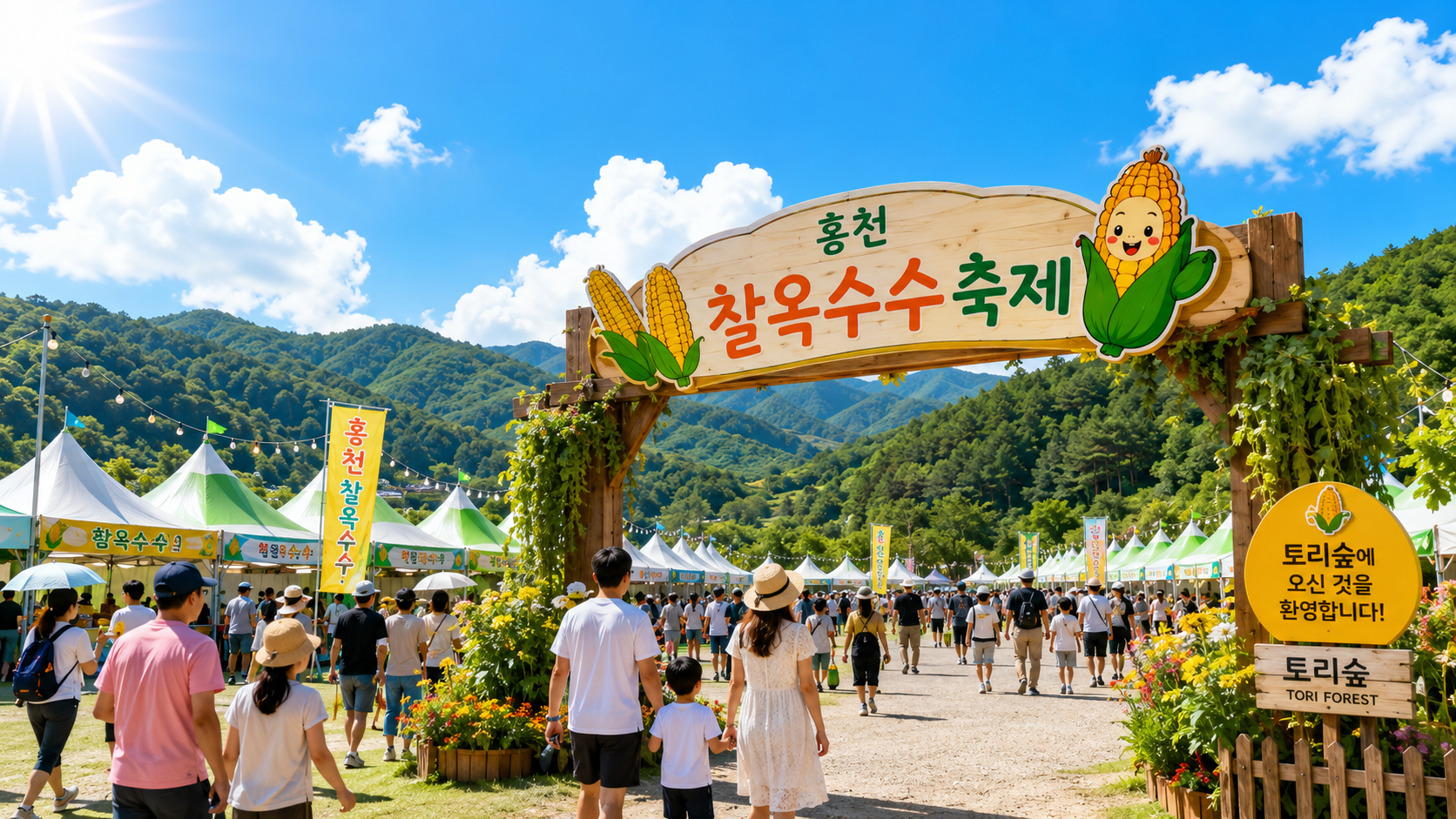 2026 홍천 찰옥수수 축제 일정&middot;주차&middot;가격 총정리｜토리숲 여름 먹거리 여행