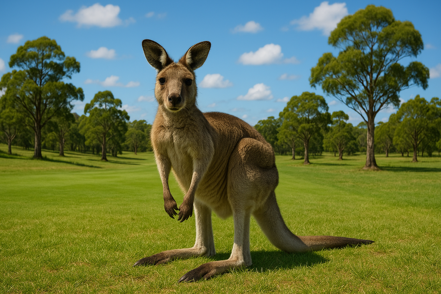 호주 캥거루 골프장