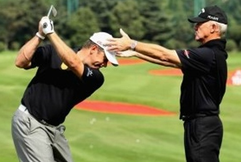 골프 헤드업 교정