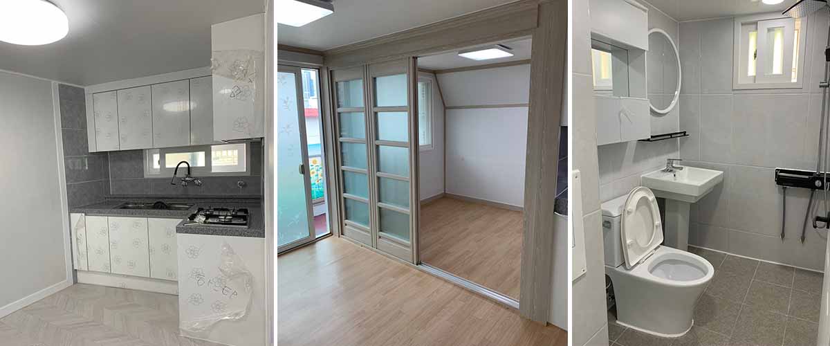 예전에 집수리한 사진들