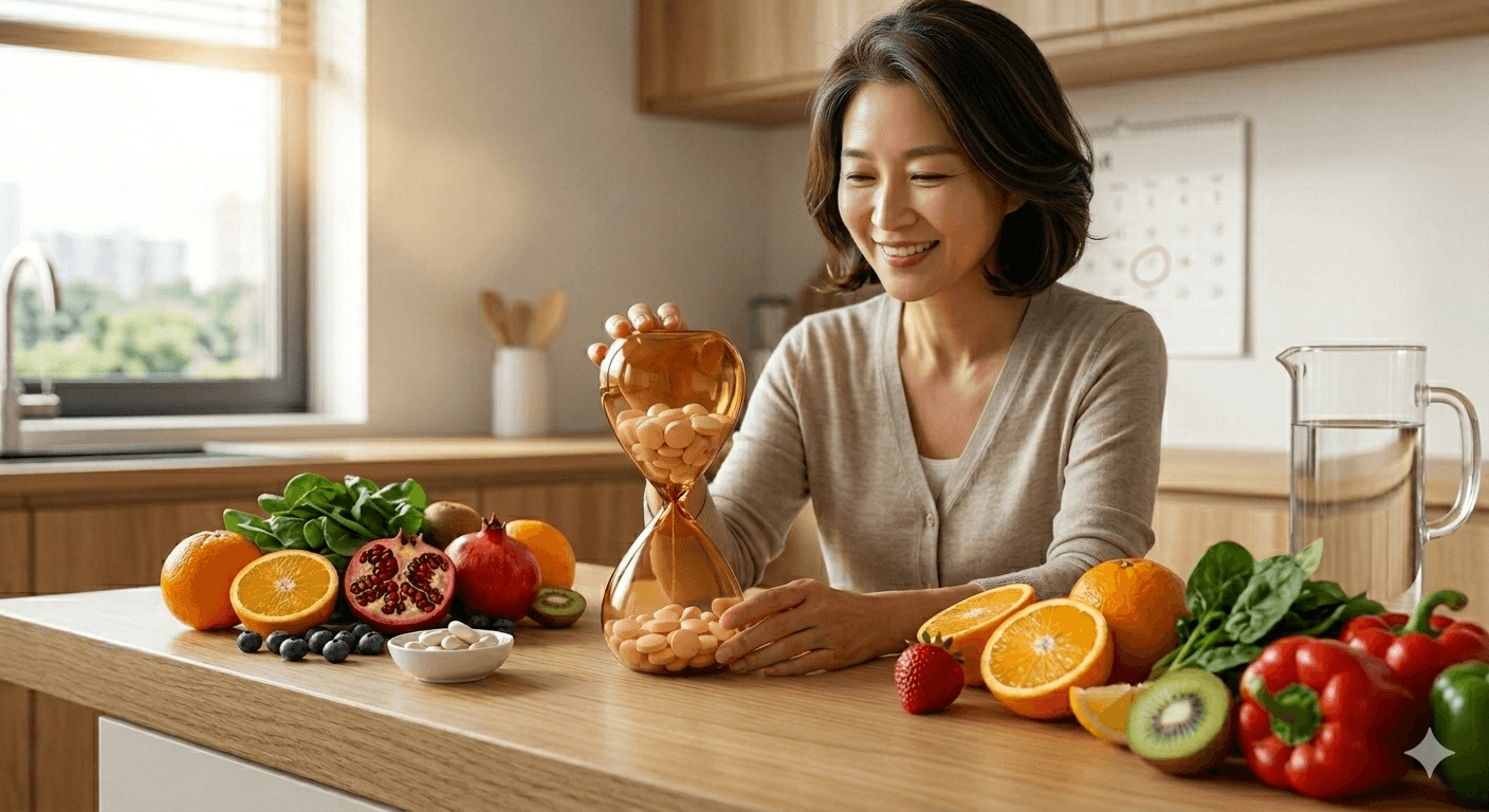 신체나이 거꾸로 돌리는 4050 동안비법 영양제 BEST 3