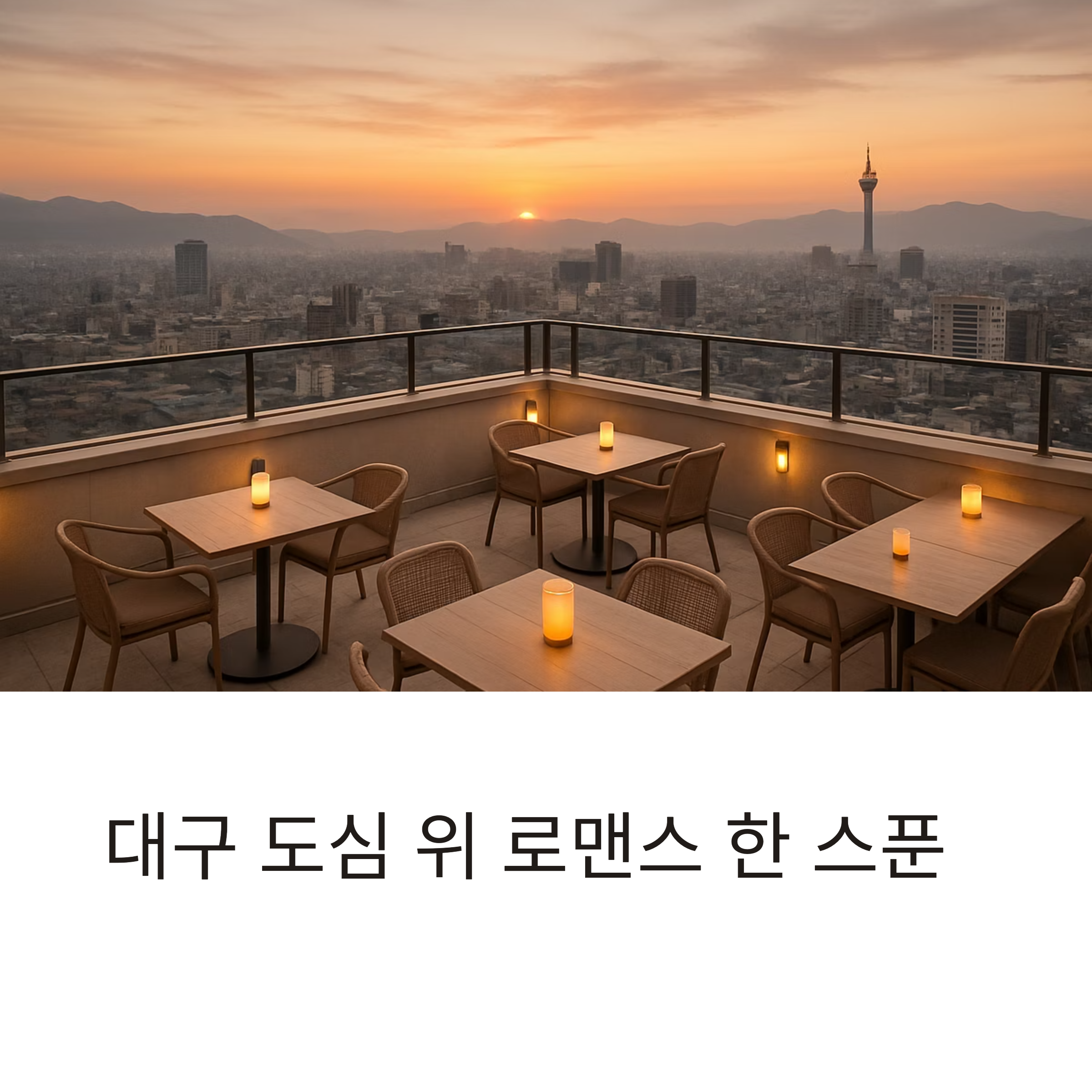꼭 알아야 할 숨은 루프탑 맛집