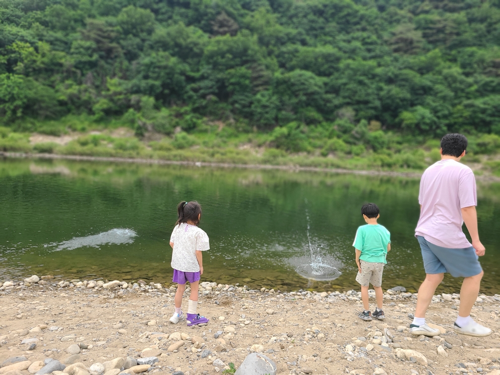 물수제비