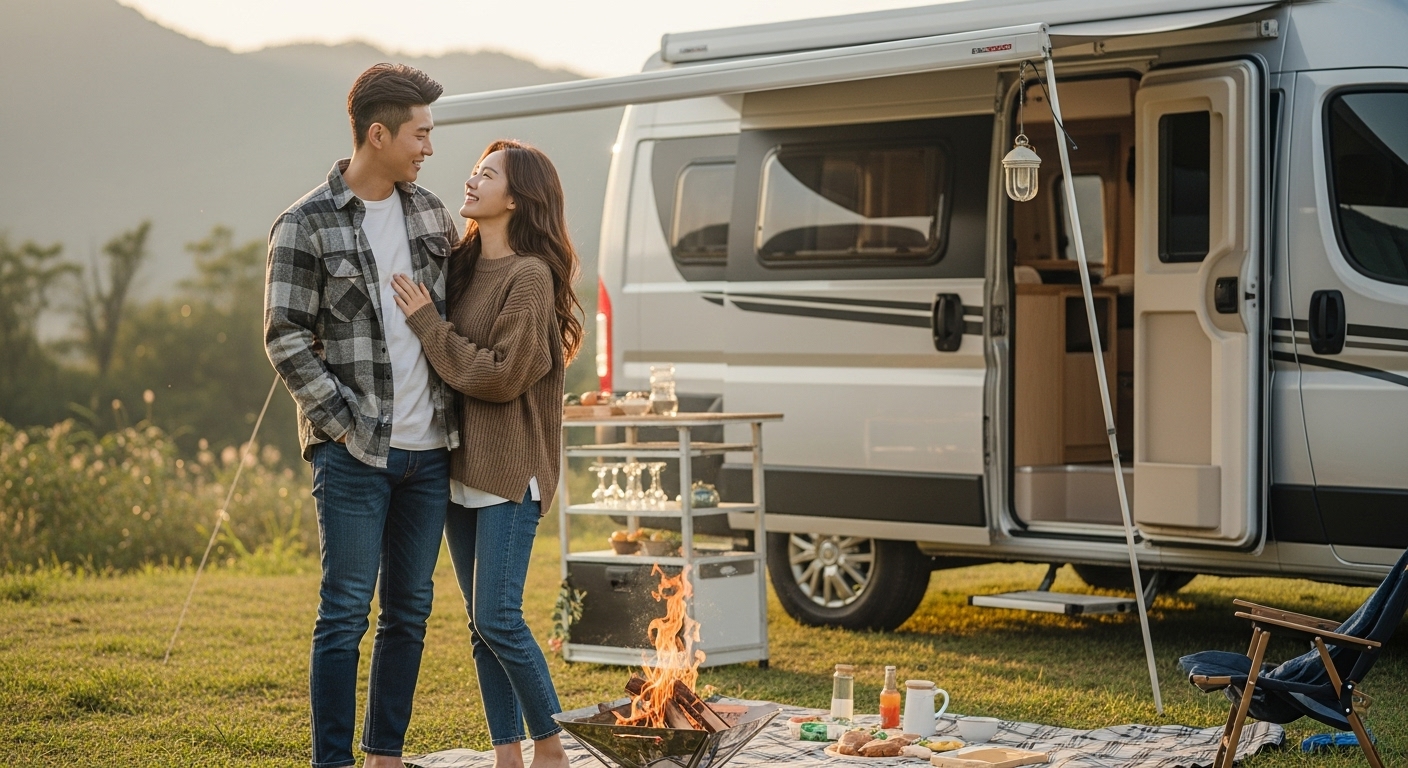 버스 캠핑카 렌트