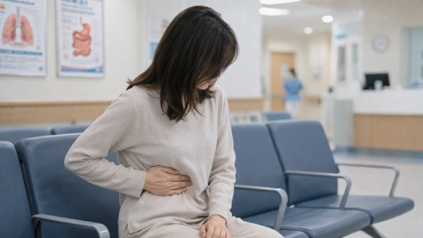 오른쪽 갈비뼈 아래 통증