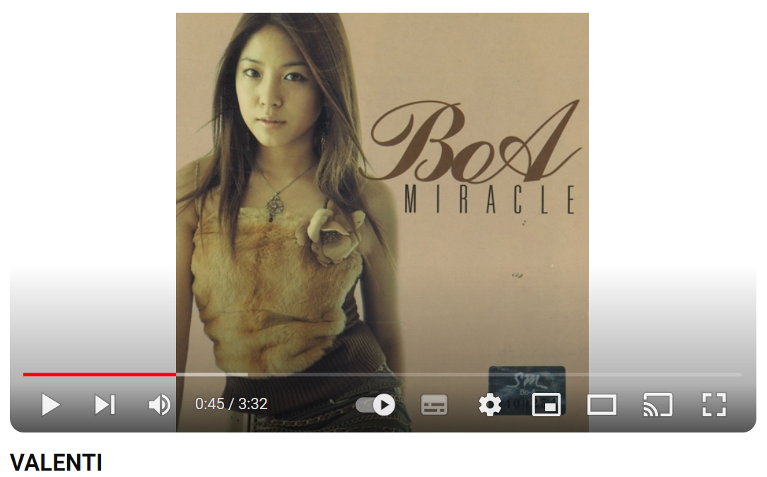 보아-BoA-Valenti