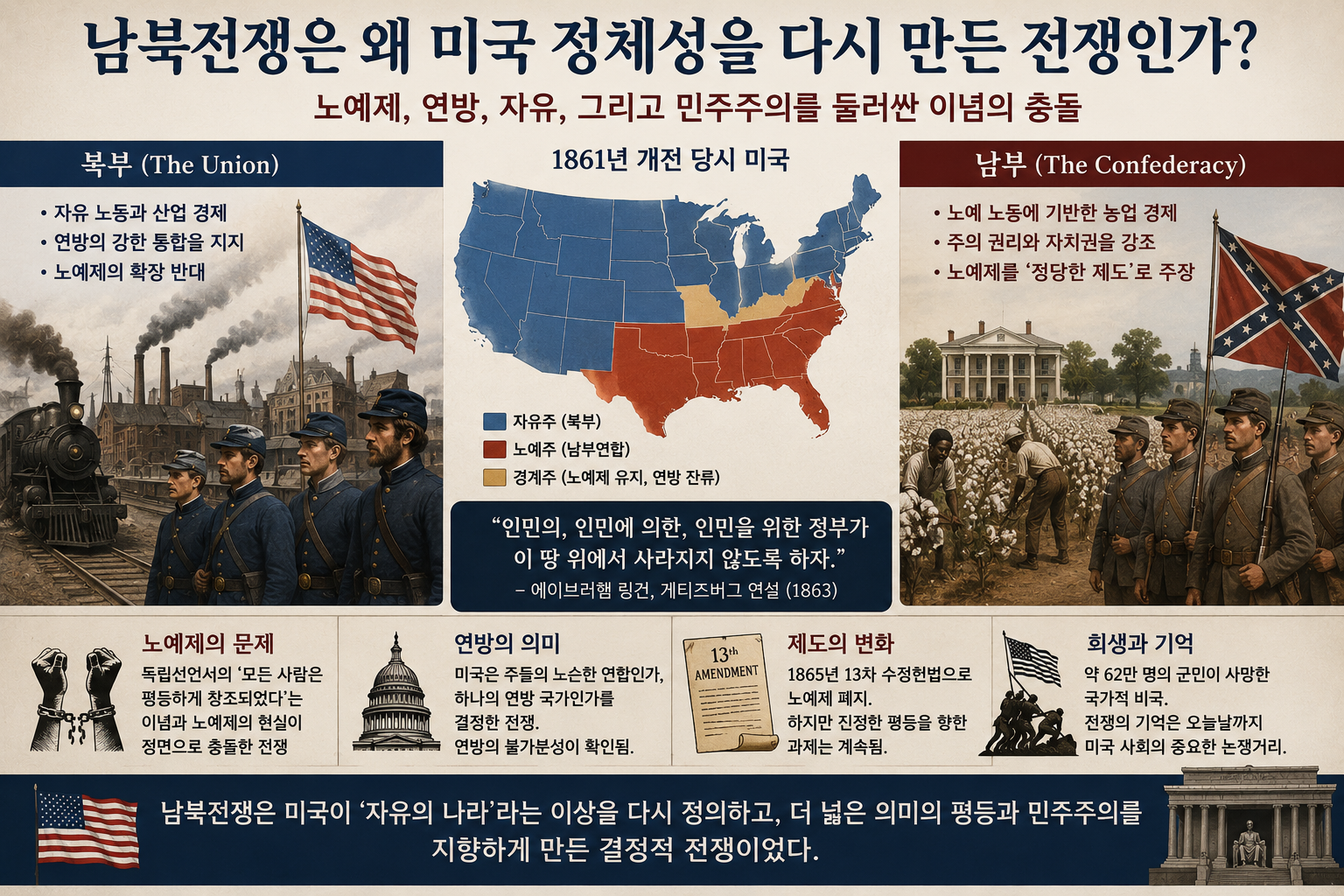 남북전쟁과 미국의 정체