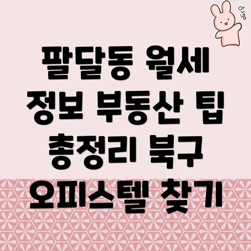 대구 오피스텔 월세