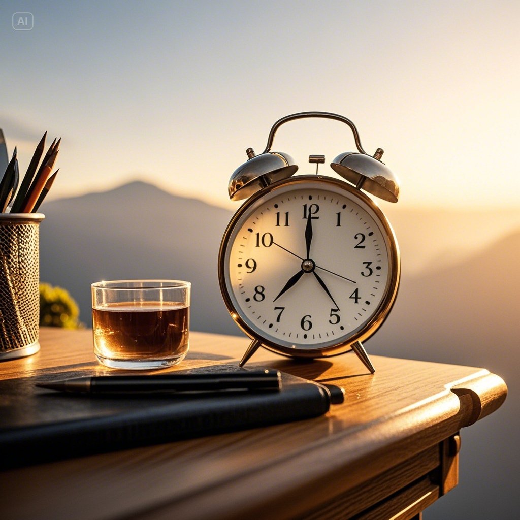 아침 기상 시간을 앞당기는 실전 루틴