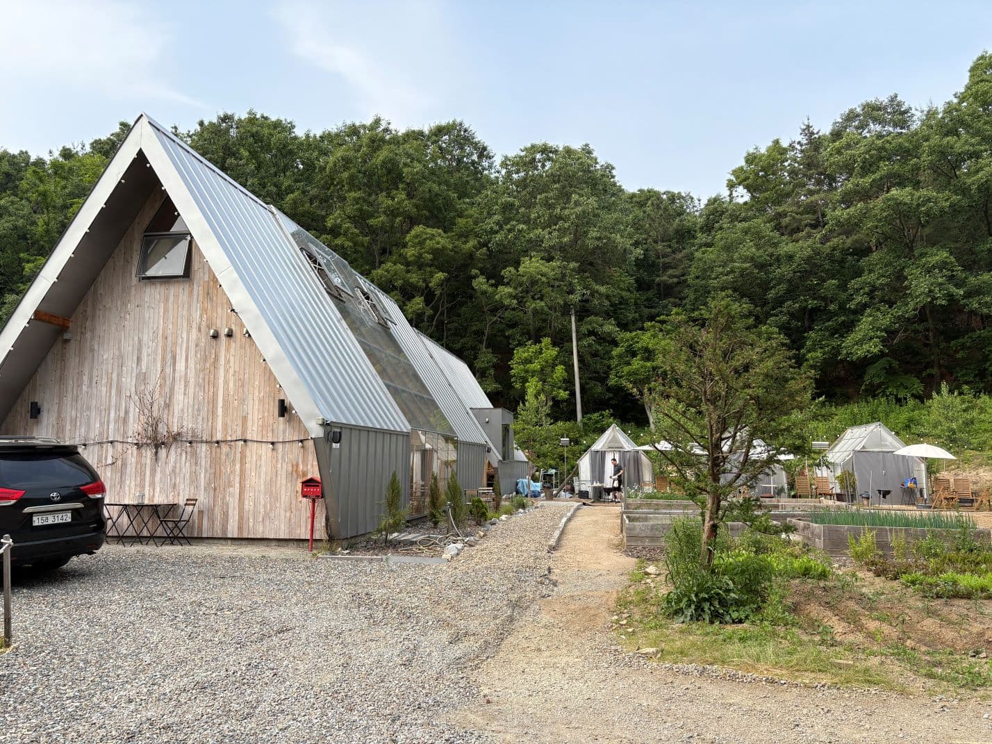 지평오차드 셀프 바베큐장