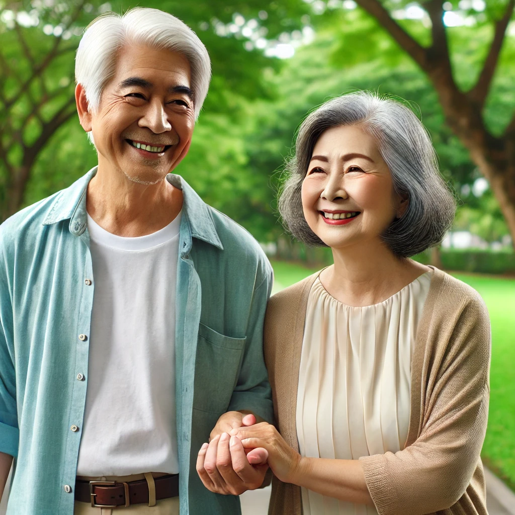 주택연금으로 안정적인 노후 생활을 보내는 노부부