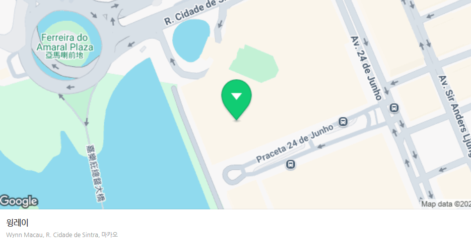 마카오 윙레이 위치