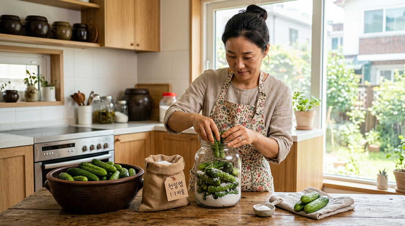 오이지 담그기 황금레시피! 아삭하고 맛있게 만드는 방법