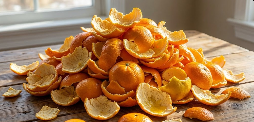 다 먹은 귤껍질, 그냥 버리세요? 돈 아끼는 귤껍질 활용법 5가지 (전자레인지 청소, 천연 가습기)