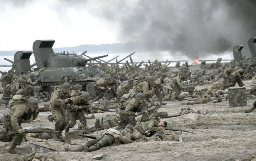 영화 '라이언일병 구하기'의 한 장면