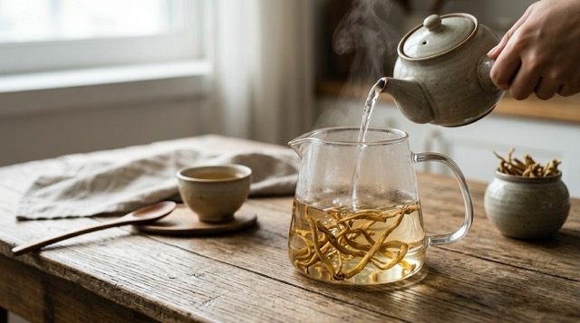 맥문동차 끓이는 방법