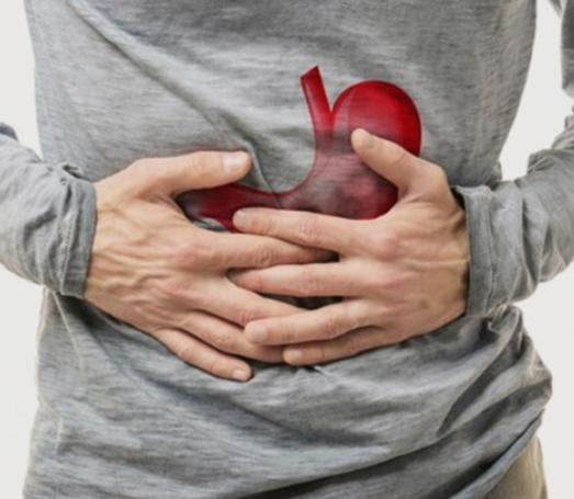 위가 아픈 모습 사진