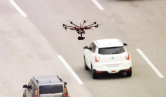 AI 드론과 이동식 단속 시스템