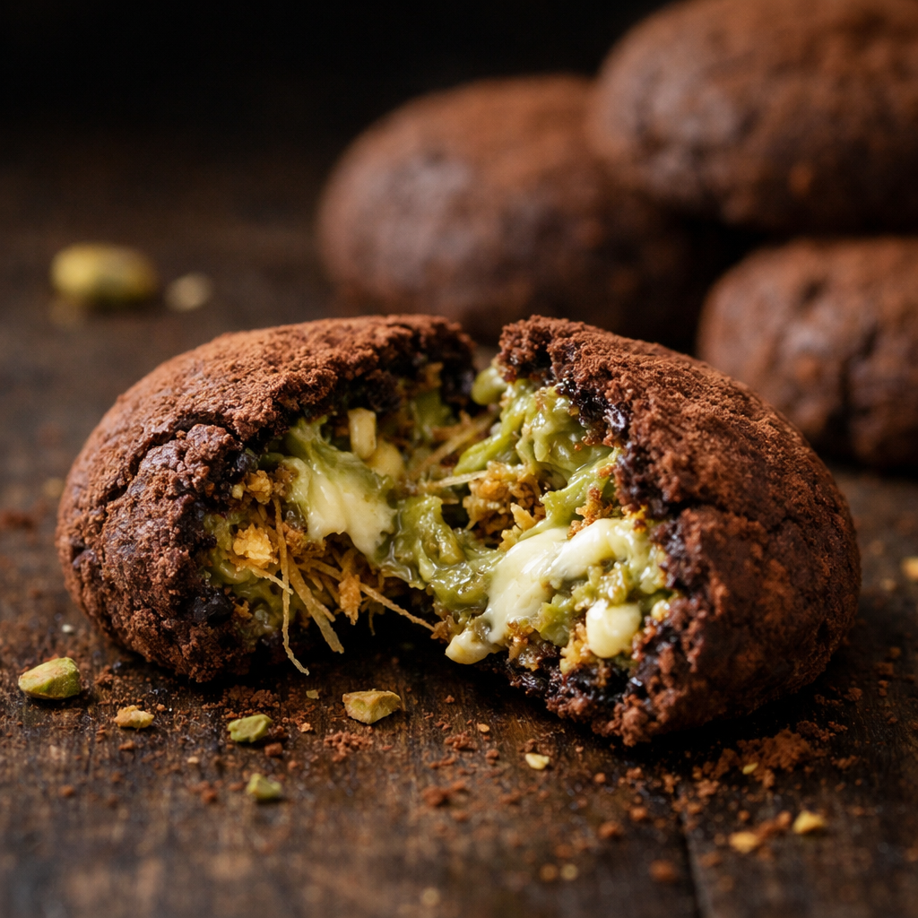 두쫀쿠 절단면 확인