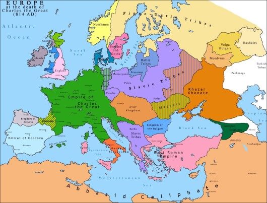 바이킹 시대의 왕국 건설과 유럽 정세 변화