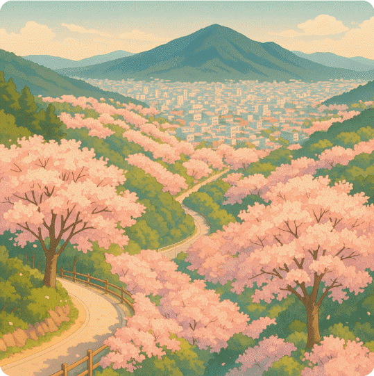 벚꽃 끝 왕벚꽃 시작 추천 명소2