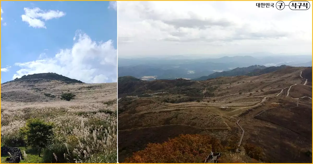 황매산 가을풍경