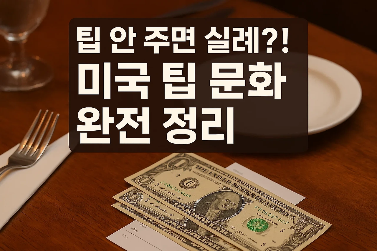 미국의 팁 문화