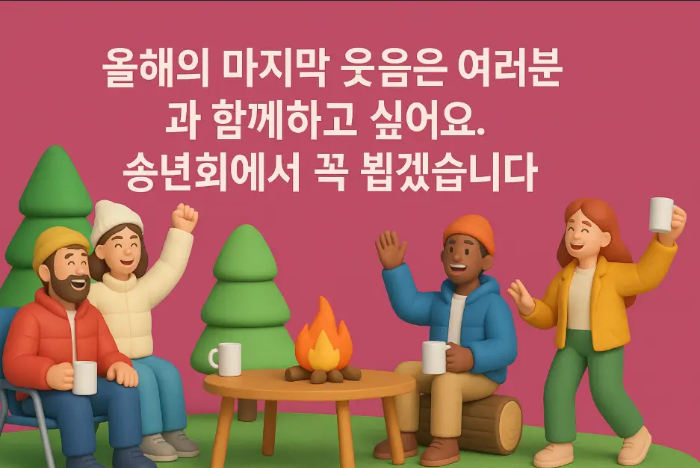 동호회-송년회-초대장-인사말
