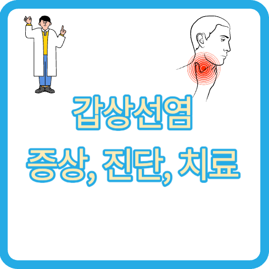 갑상선염, 증상, 진단, 치료
