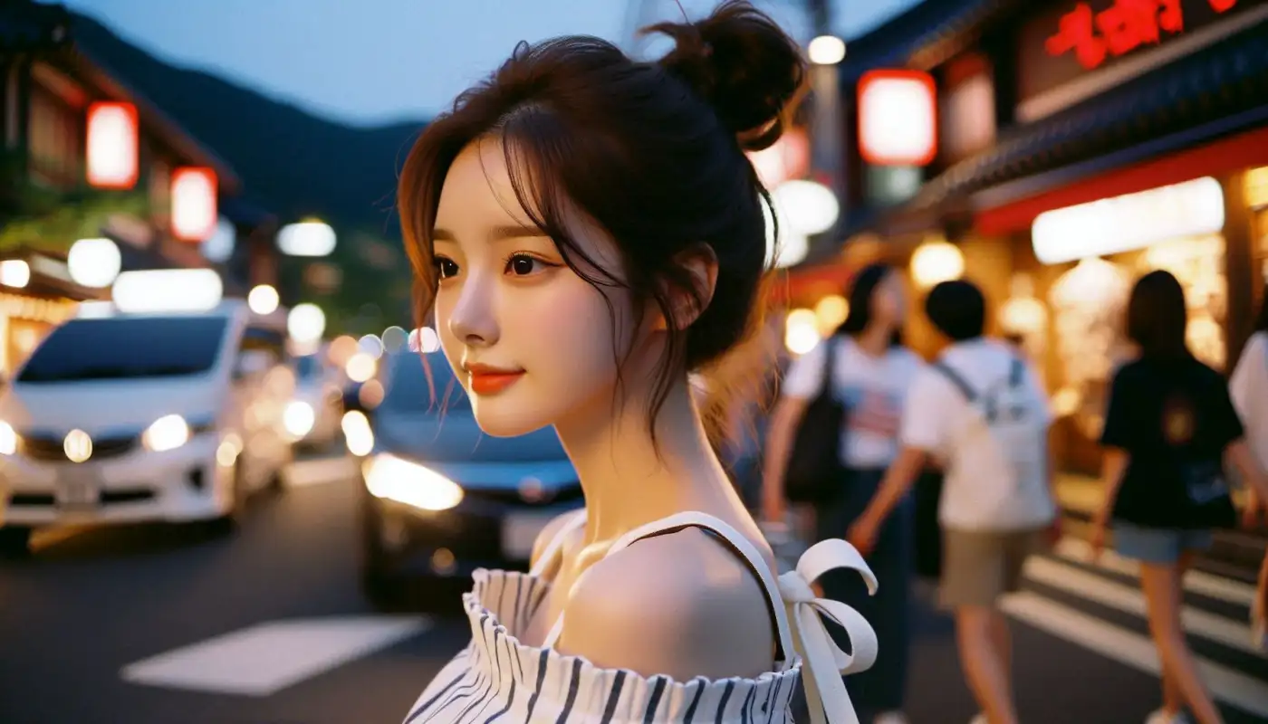 가오슝-항공권-가격을-알아보고-여행하는-여성의-모습