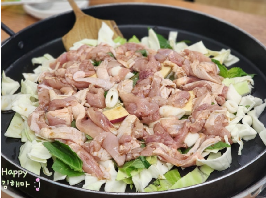 자라섬맛집 청운닭갈비막국수