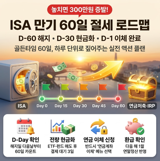 ISA 만기 연금저축 이체