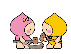 인절미 캐릭터 밤톨