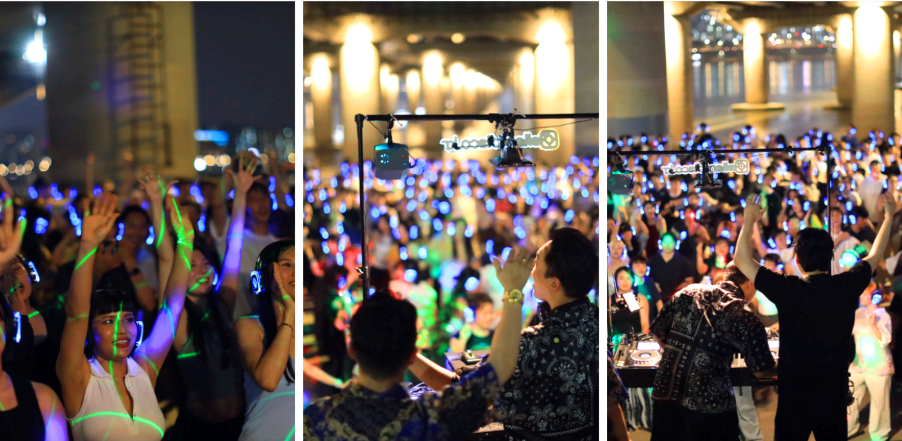 한강 무소음 DJ 파티