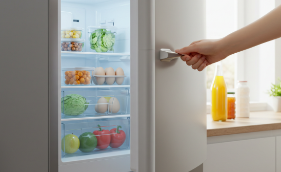 냉장고 안 사진