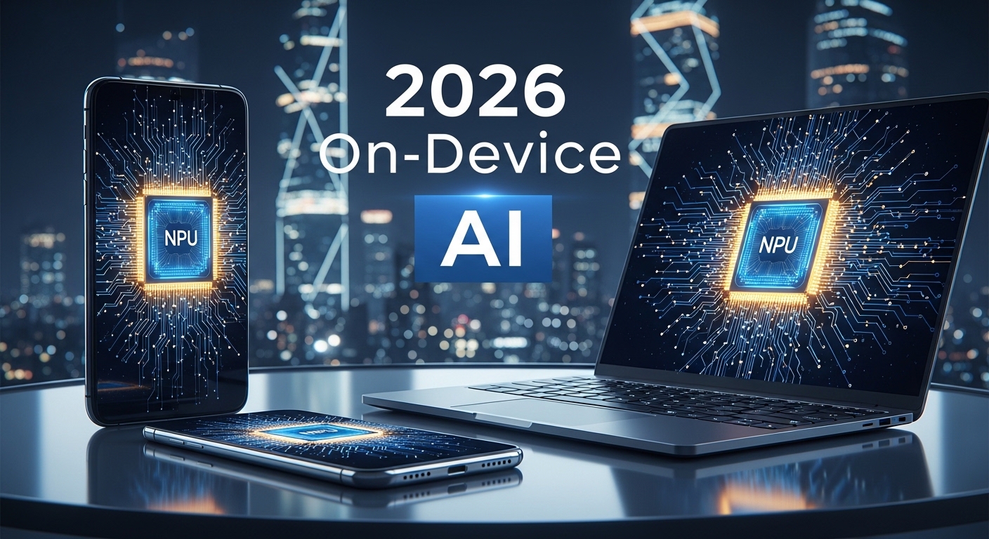 2026년 온디바이스 AI 관련주 전망: 스마트폰·PC 시장 판도를 바꿀 핵심 수혜주는?