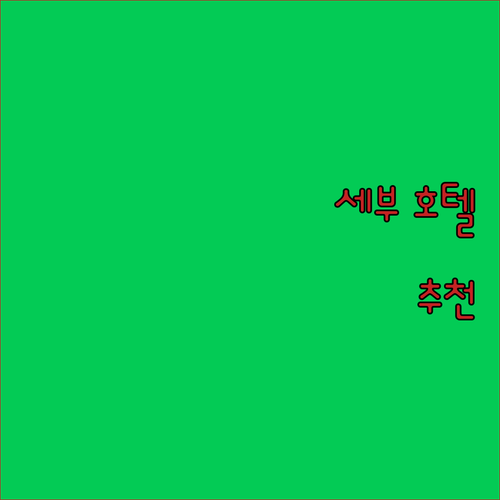 세부 호텔 어디로? 위치, 가격, 후..