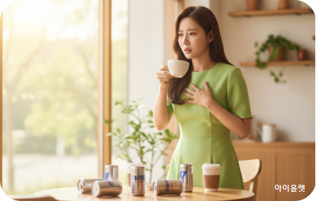 카페인과 불안의 고리