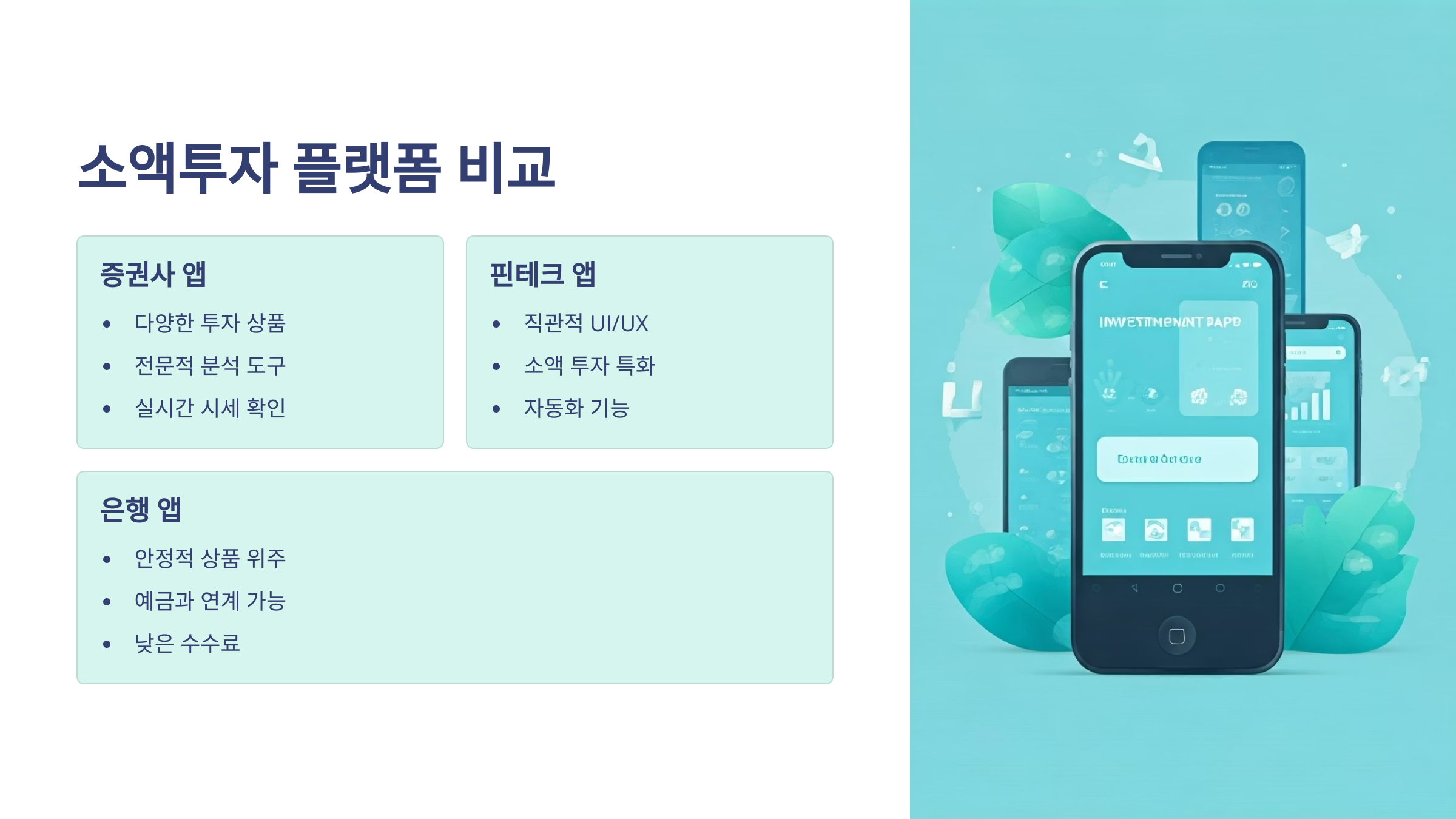 소액투자 플랫폼 비교