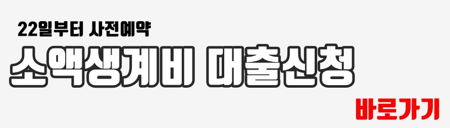 소액생계비 대출 신청 바로가기