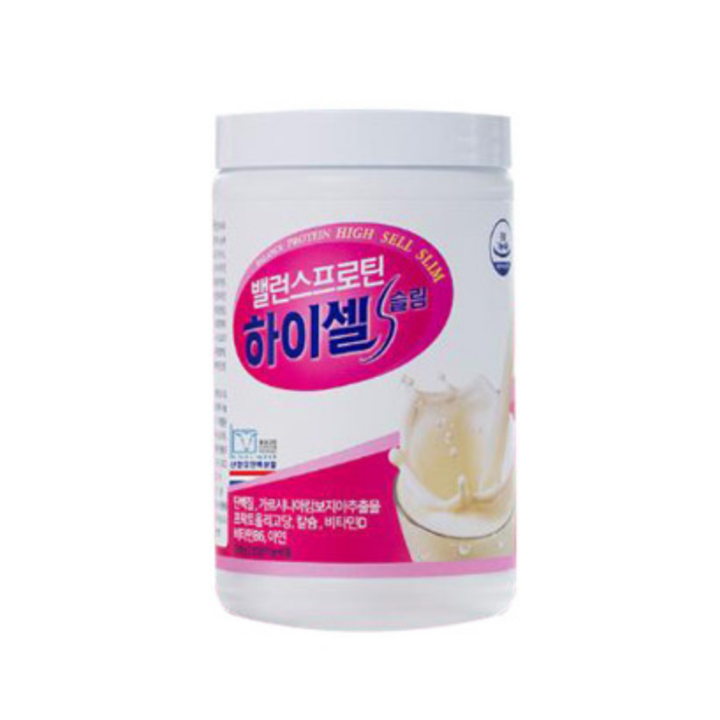 책상-위에-밸런스-프로틴-하이셀-슬림-1통이-놓여있는-모습