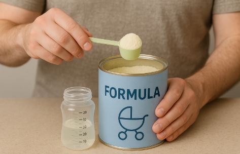 분유 타는 법 관련 사진