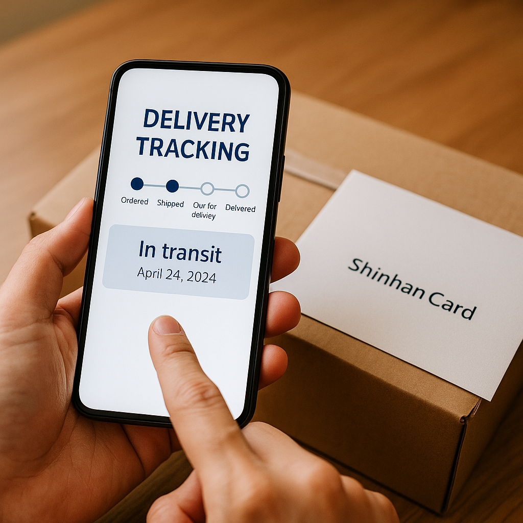 신한카드 발급 지연될 때 확인법