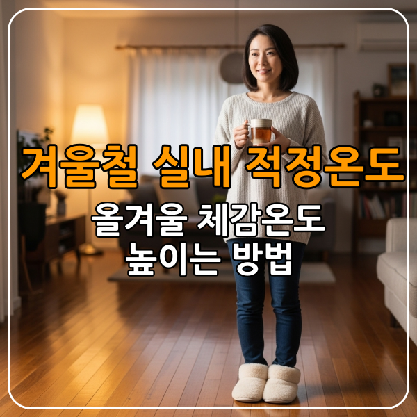 겨울철실내적정온도