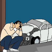 자동차 사고 장면6