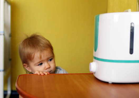 신생아와 가습기