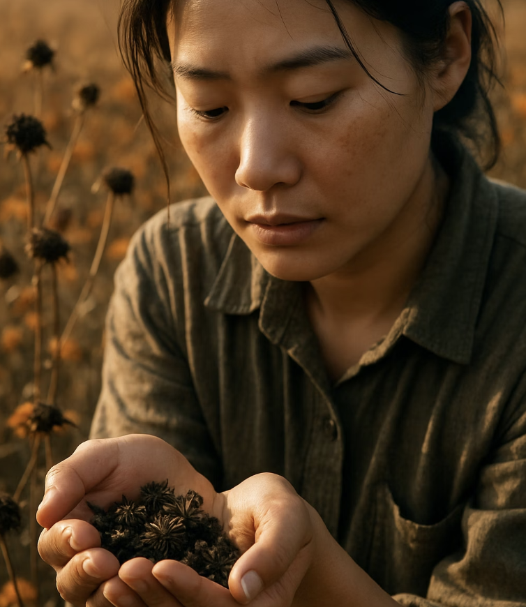 내년을 기약하는 씨앗 받기