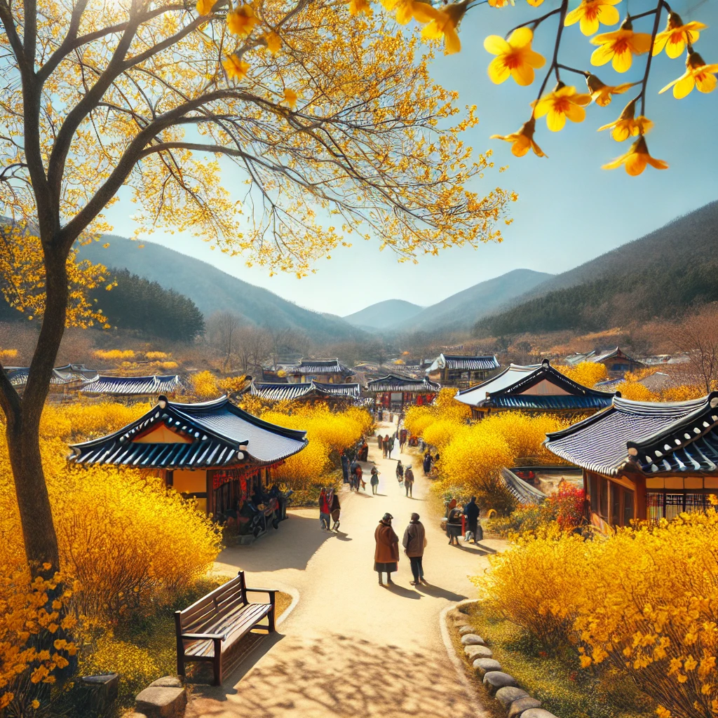 구례 산수유마을 봄꽃축제